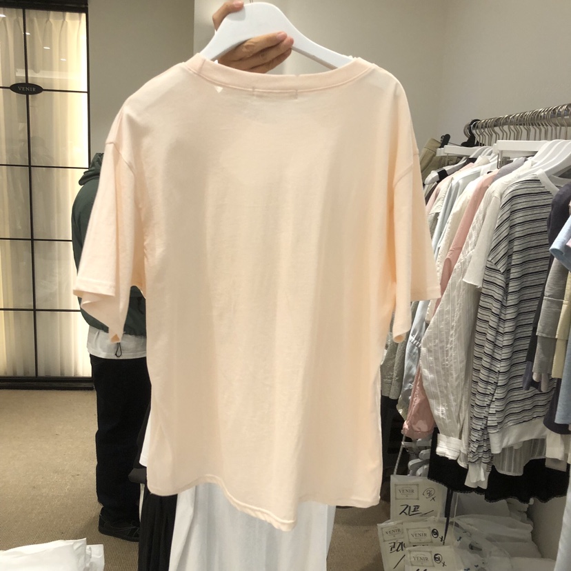 VENIR-a韓國直郵女裝新款熱賣職業時尚26春夏休閑人氣T恤VENIR-aT恤