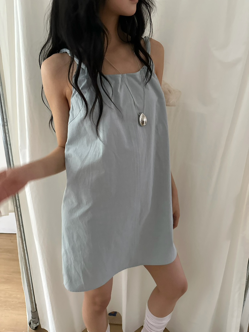 AWESOMESAUCE韓國代購女裝新款推薦職業26春夏休閑連衣裙AWESOME SAUCE連衣裙