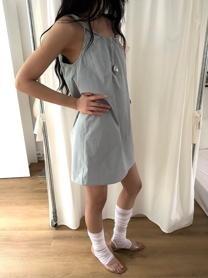 AWESOMESAUCE韓國代購女裝新款推薦職業26春夏休閑連衣裙AWESOME SAUCE連衣裙