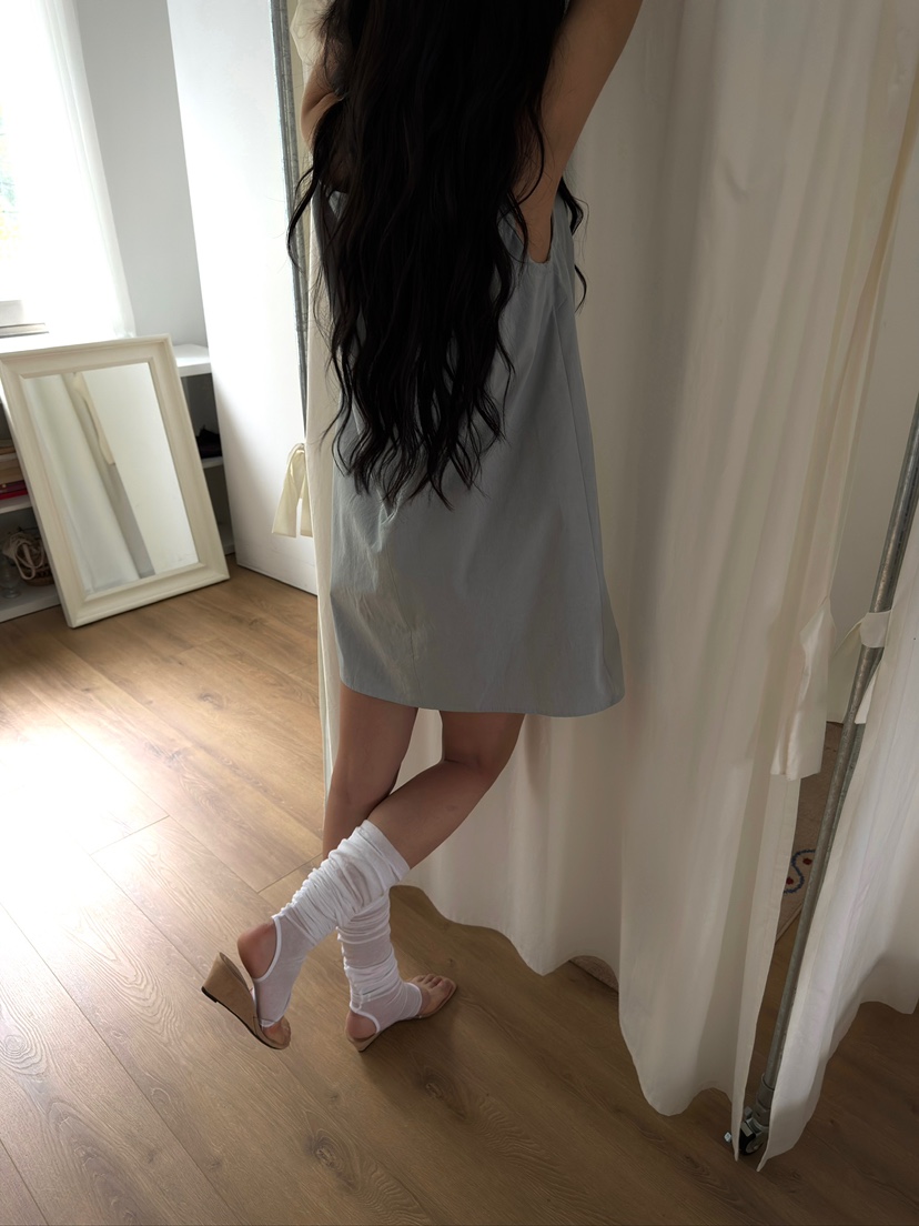 AWESOMESAUCE韓國代購女裝新款推薦職業26春夏休閑連衣裙AWESOME SAUCE連衣裙