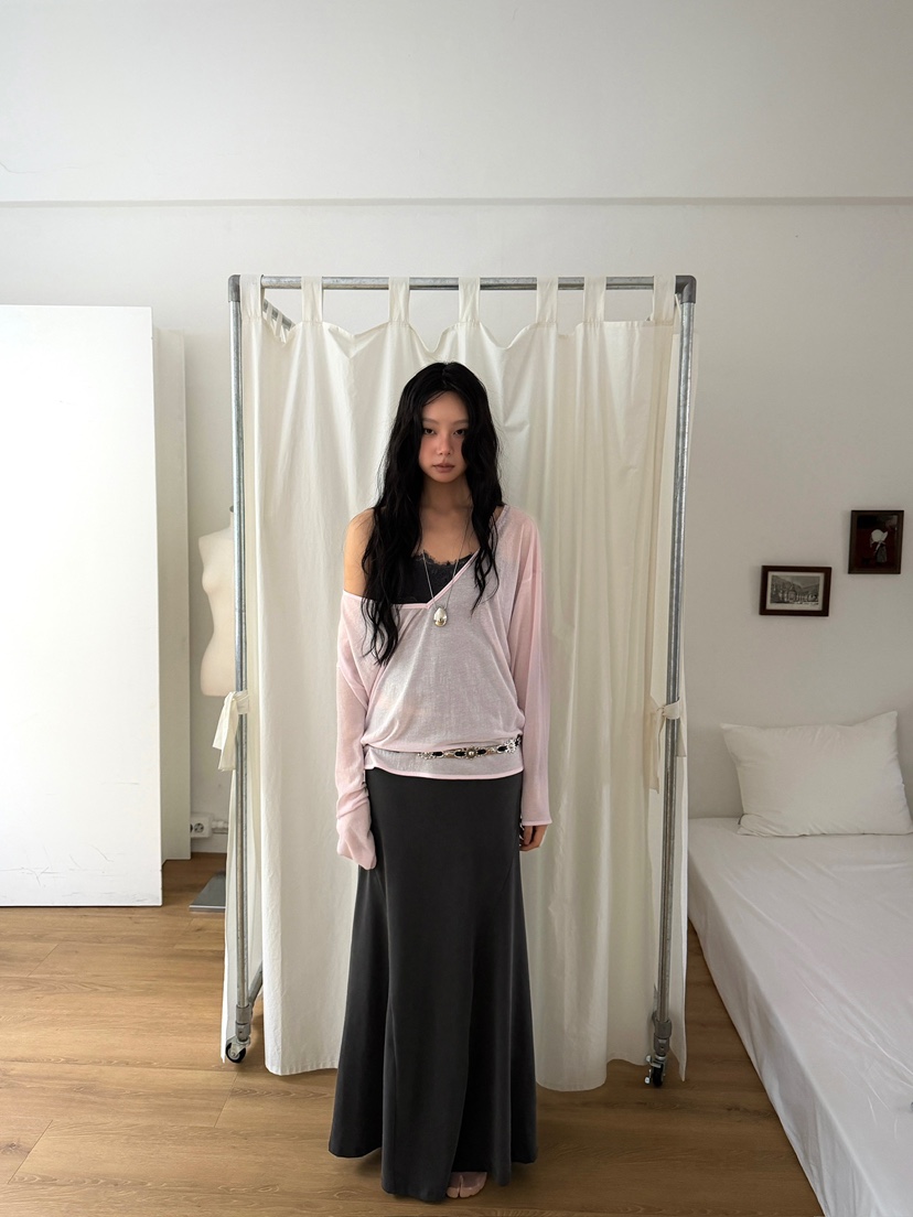 AWESOMESAUCE韓國代購女士新款時尚推薦熱賣人氣26春夏長袖T恤AWESOME SAUCE長袖T恤