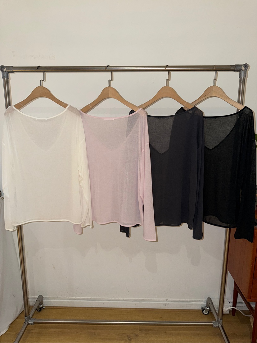 AWESOMESAUCE韓國代購女士新款時尚推薦熱賣人氣26春夏長袖T恤AWESOME SAUCE長袖T恤