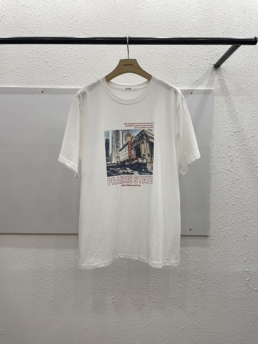 EGGPLANT韓國直郵女裝新品時尚人氣休閑26春夏職業熱賣T恤EGGPLANTT恤圖色1