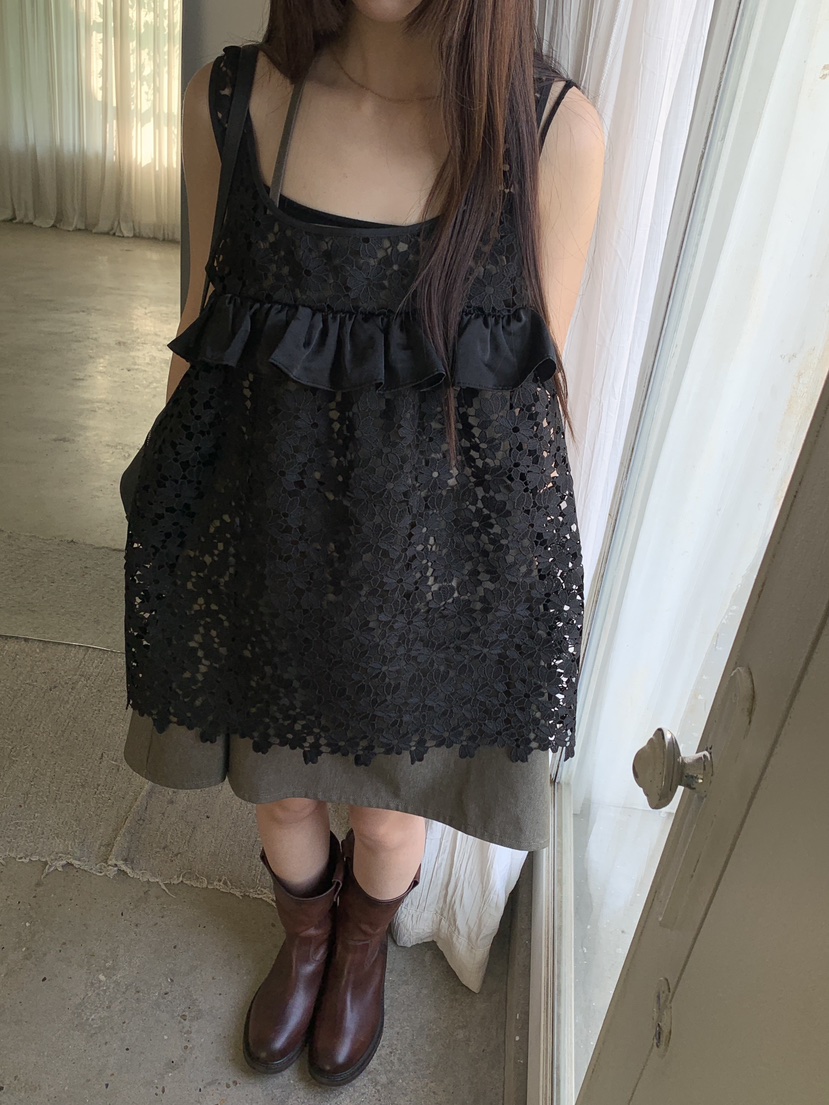 LOGARDEN韓國直郵實拍女士新款熱賣職業推薦26春夏連衣裙LO GARDEN連衣裙