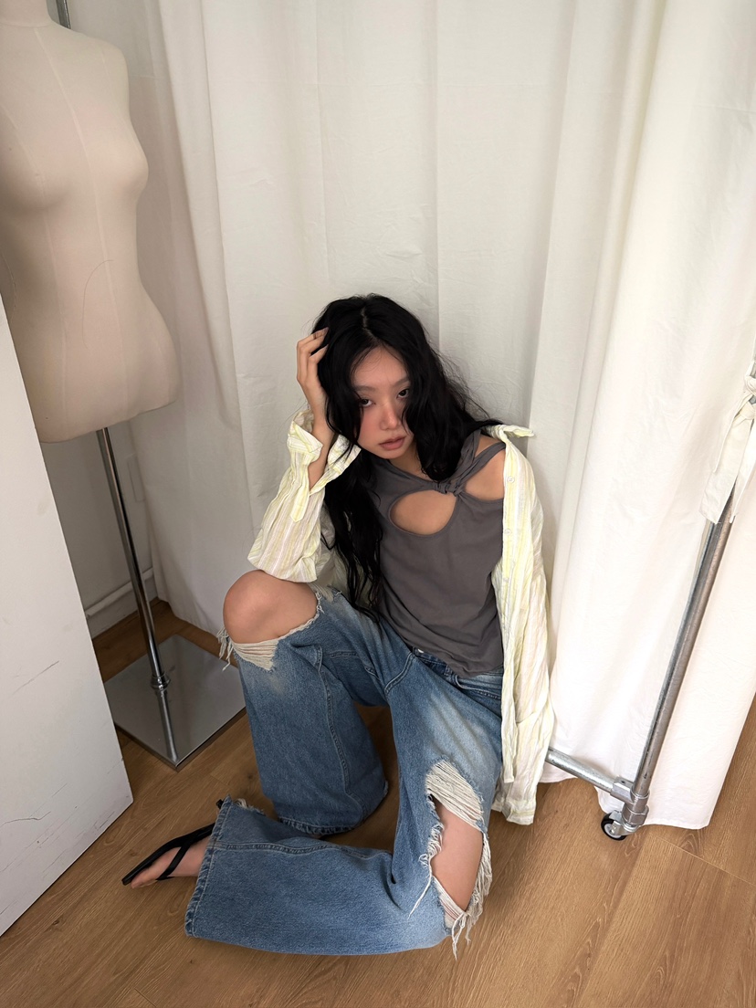 AWESOMESAUCE韓國代購女裝新品人氣熱賣時尚休閑推薦26春夏T恤AWESOME SAUCET恤