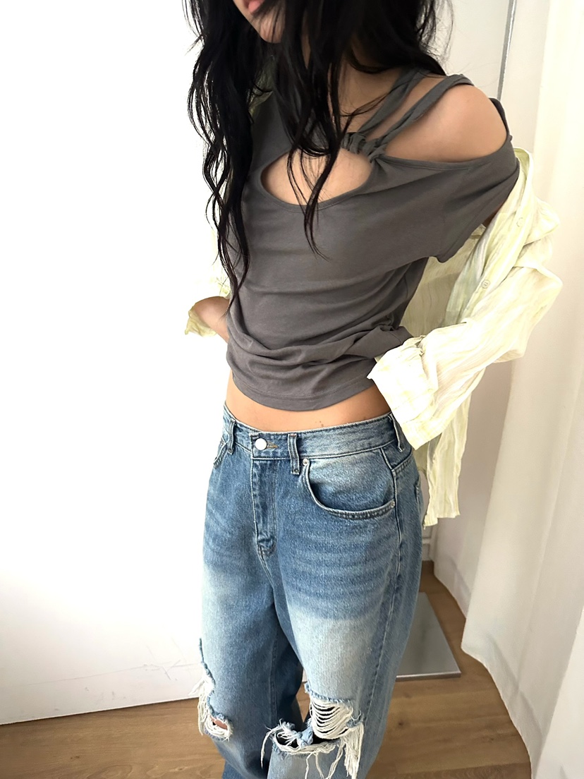 AWESOMESAUCE韓國代購女裝新品人氣熱賣時尚休閑推薦26春夏T恤AWESOME SAUCET恤