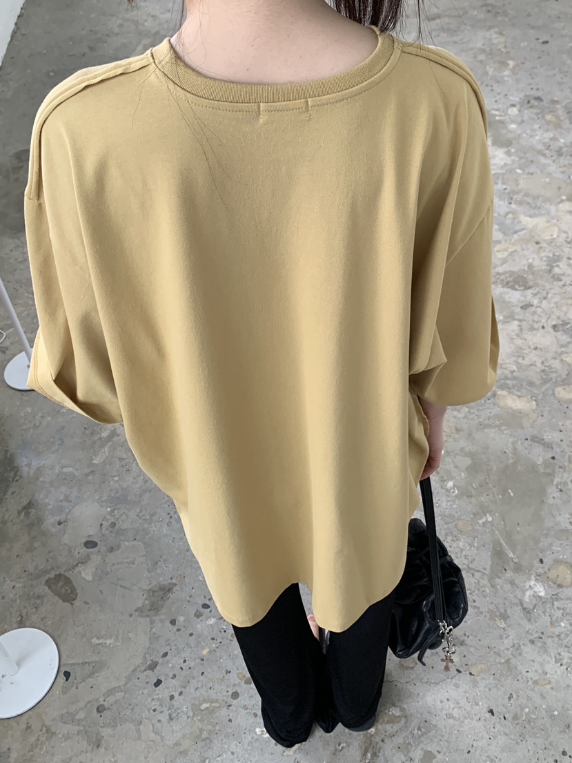 LOGARDEN韓國直郵實拍女士新款推薦人氣職業時尚休閑26春夏T恤LO GARDENT恤