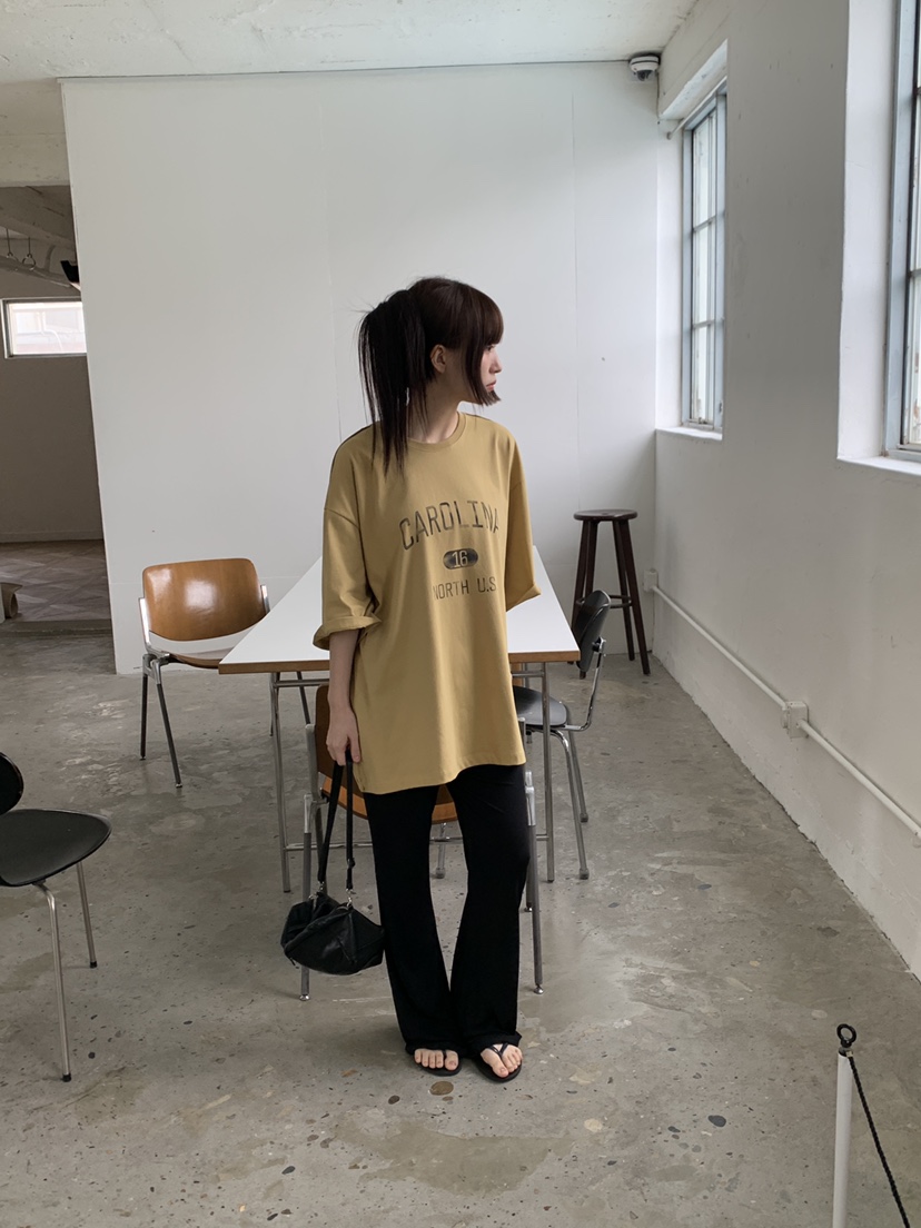 LOGARDEN韓國直郵實拍女士新款推薦人氣職業時尚休閑26春夏T恤LO GARDENT恤