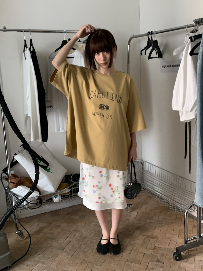 LOGARDEN韓國直郵實拍女士新款推薦人氣職業時尚休閑26春夏T恤LO GARDENT恤