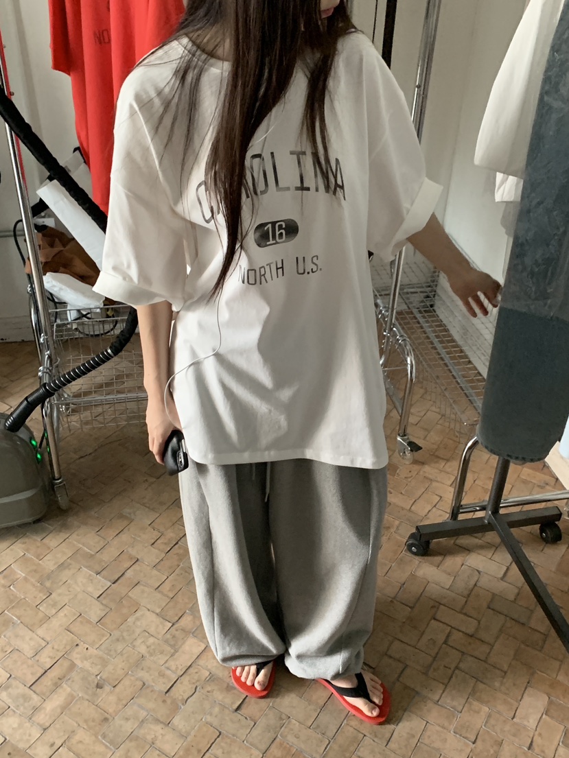 LOGARDEN韓國直郵實拍女士新款推薦人氣職業時尚休閑26春夏T恤LO GARDENT恤