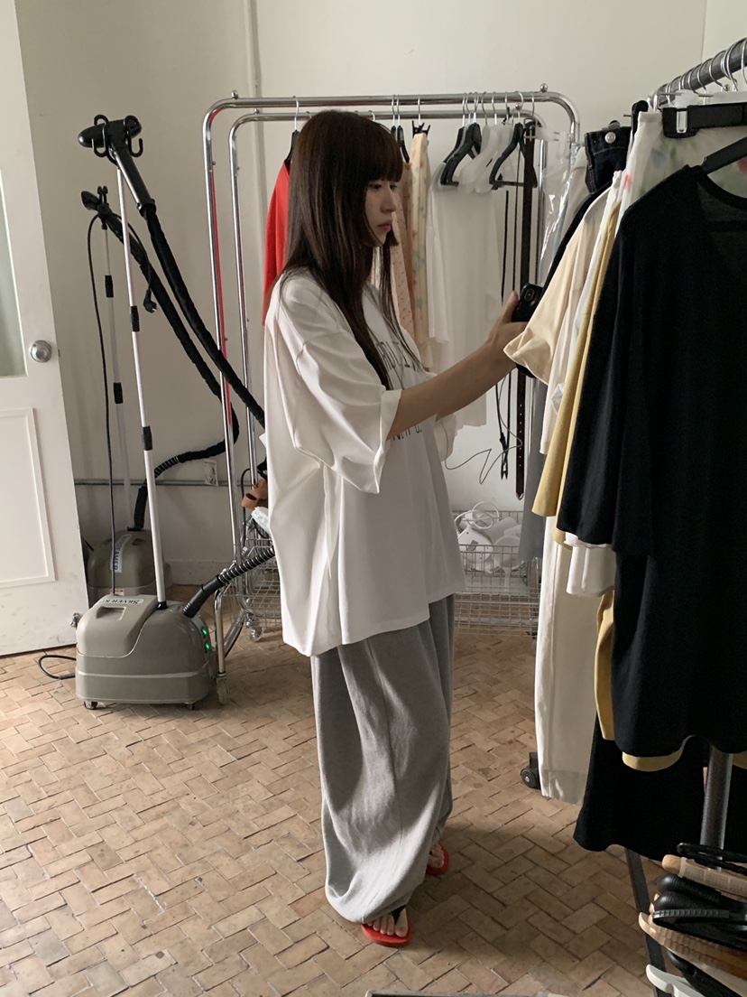 LOGARDEN韓國直郵實拍女士新款推薦人氣職業時尚休閑26春夏T恤LO GARDENT恤