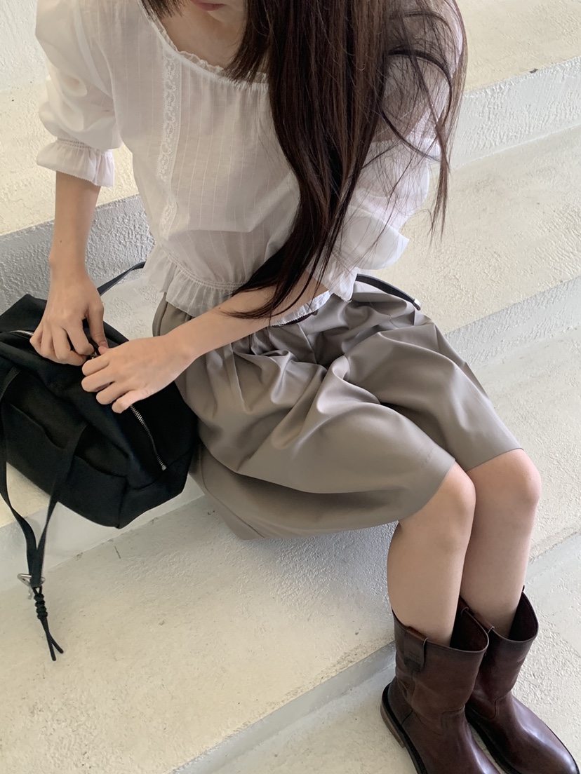 LOGARDEN韓國直郵女裝新品人氣職業熱賣時尚推薦襯衫蕾絲衫LO GARDEN襯衫/蕾絲衫