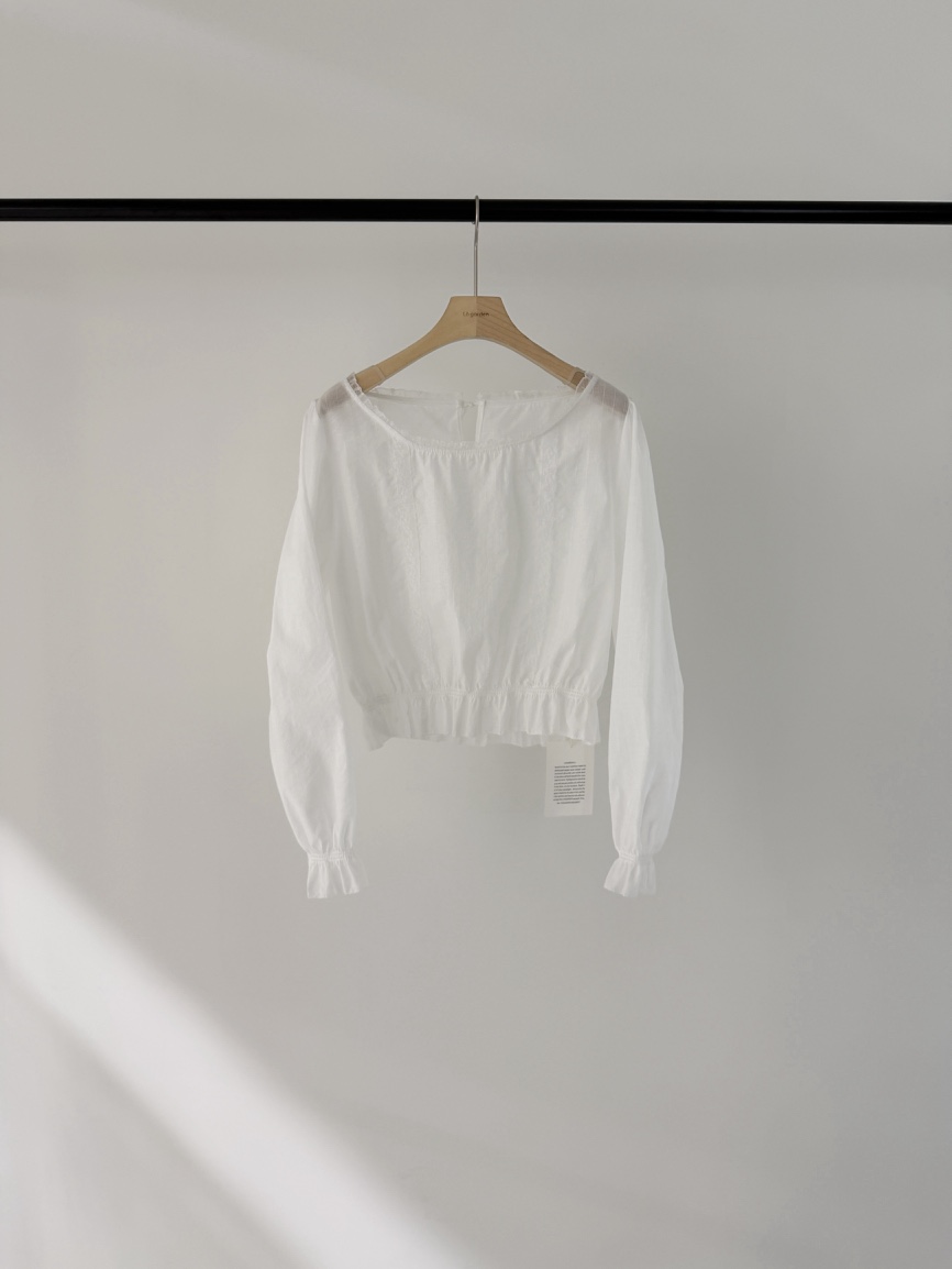 LOGARDEN韓國直郵女裝新品人氣職業熱賣時尚推薦襯衫蕾絲衫LO GARDEN襯衫/蕾絲衫圖色1