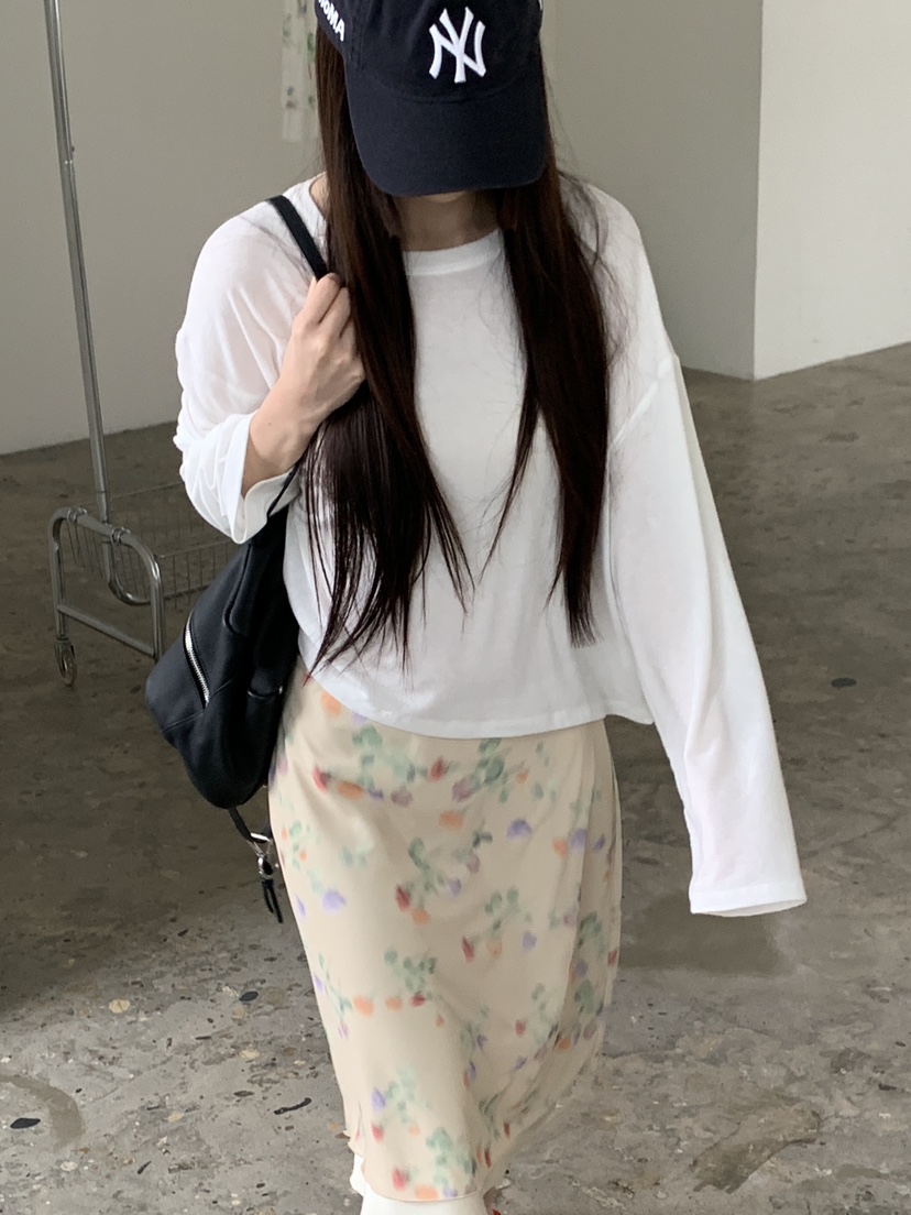 LOGARDEN韓國代購女裝新品休閑熱賣時尚職業推薦26春夏長袖T恤LO GARDEN長袖T恤圖色3