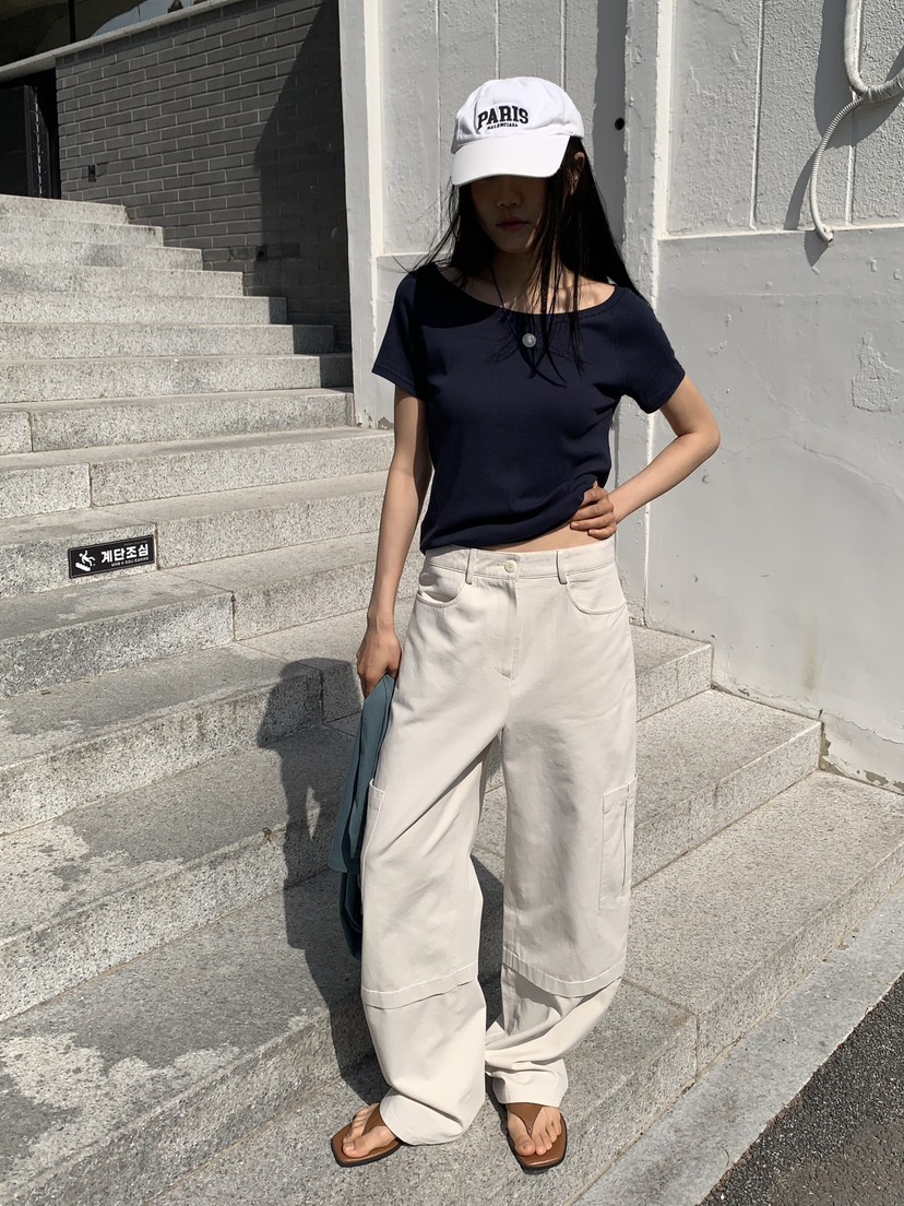 BAKING POWDER韓國直郵實拍女裝新品熱賣休閑推薦休閑褲BAKING POWDER休閑褲