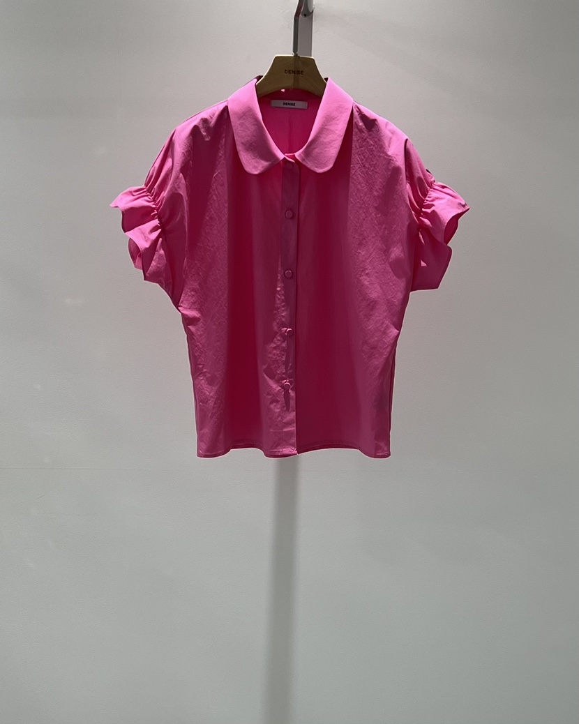 DENISE韓國東大門代購女士新品26春夏人氣熱賣襯衫蕾絲衫DENISE襯衫/蕾絲衫圖色1