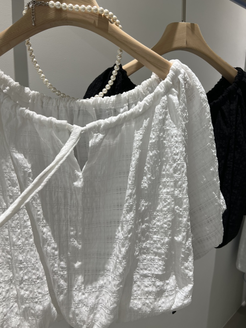 DENISE韓國東大門代購女裝新款26春夏休閑熱賣襯衫蕾絲衫DENISE襯衫/蕾絲衫