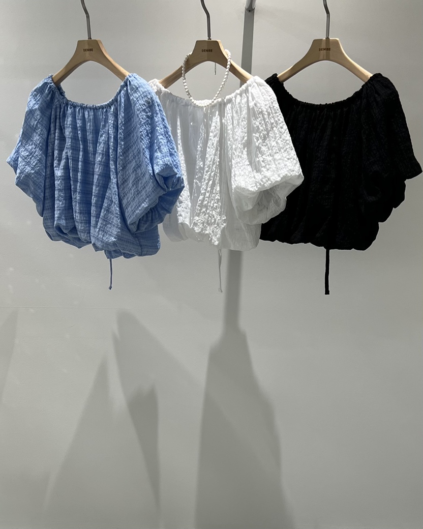 DENISE韓國東大門代購女裝新款26春夏休閑熱賣襯衫蕾絲衫DENISE襯衫/蕾絲衫