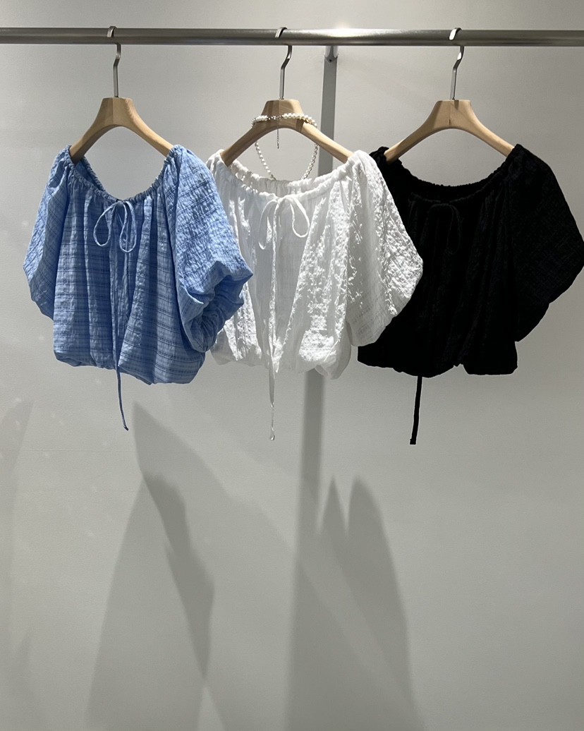 DENISE韓國東大門代購女裝新款26春夏休閑熱賣襯衫蕾絲衫DENISE襯衫/蕾絲衫