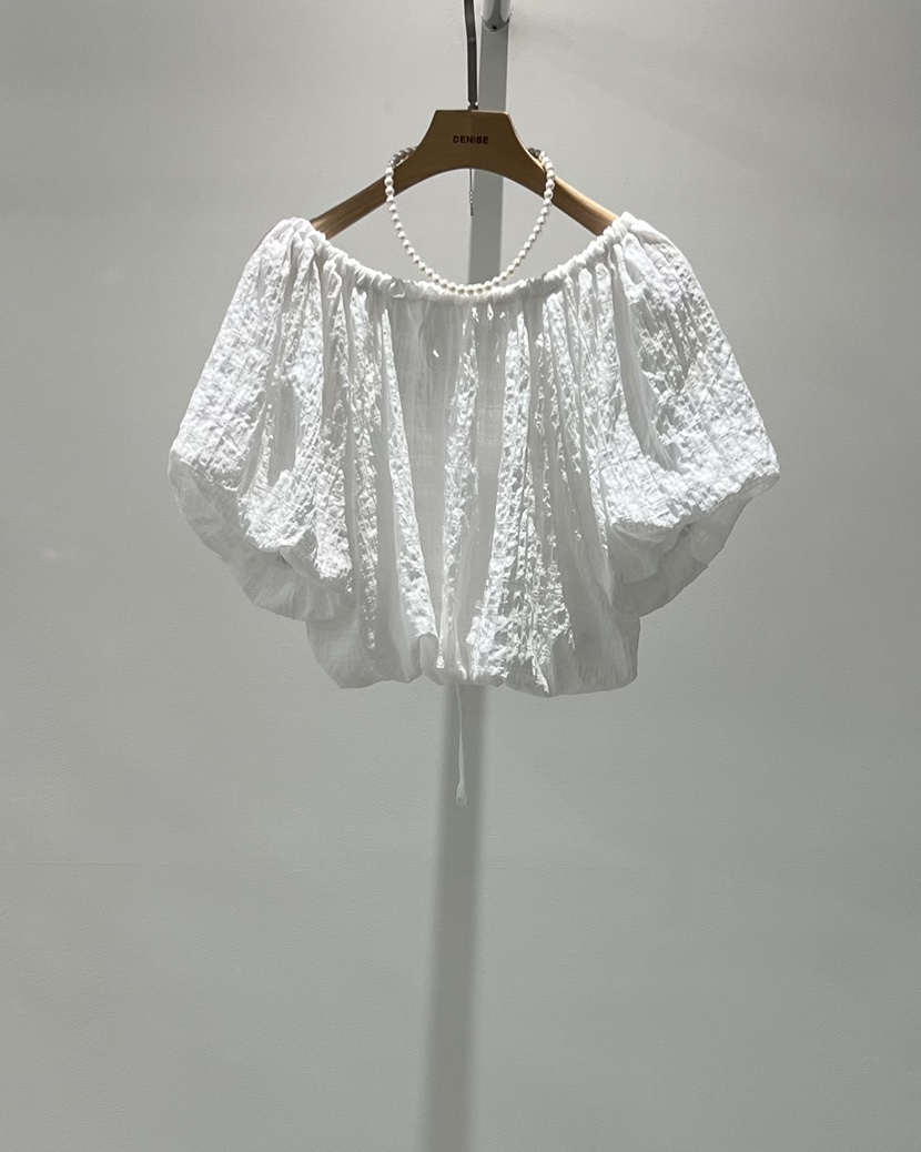 DENISE韓國東大門代購女裝新款26春夏休閑熱賣襯衫蕾絲衫DENISE襯衫/蕾絲衫圖色1