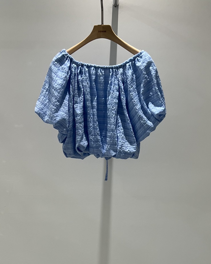 DENISE韓國東大門代購女裝新款26春夏休閑熱賣襯衫蕾絲衫DENISE襯衫/蕾絲衫圖色2