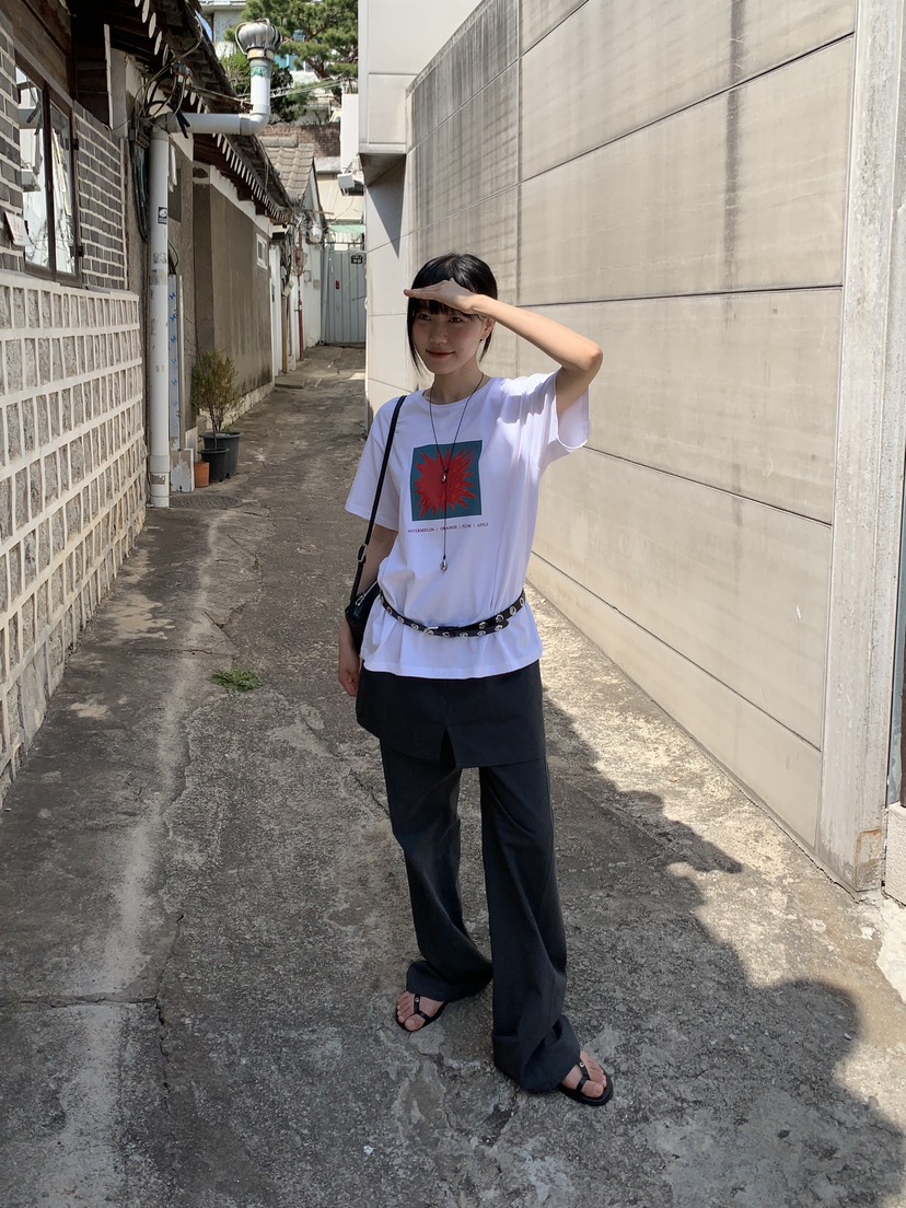 BAKING POWDER韓國直郵實拍女裝新品時尚休閑熱賣推薦T恤BAKING POWDERT恤