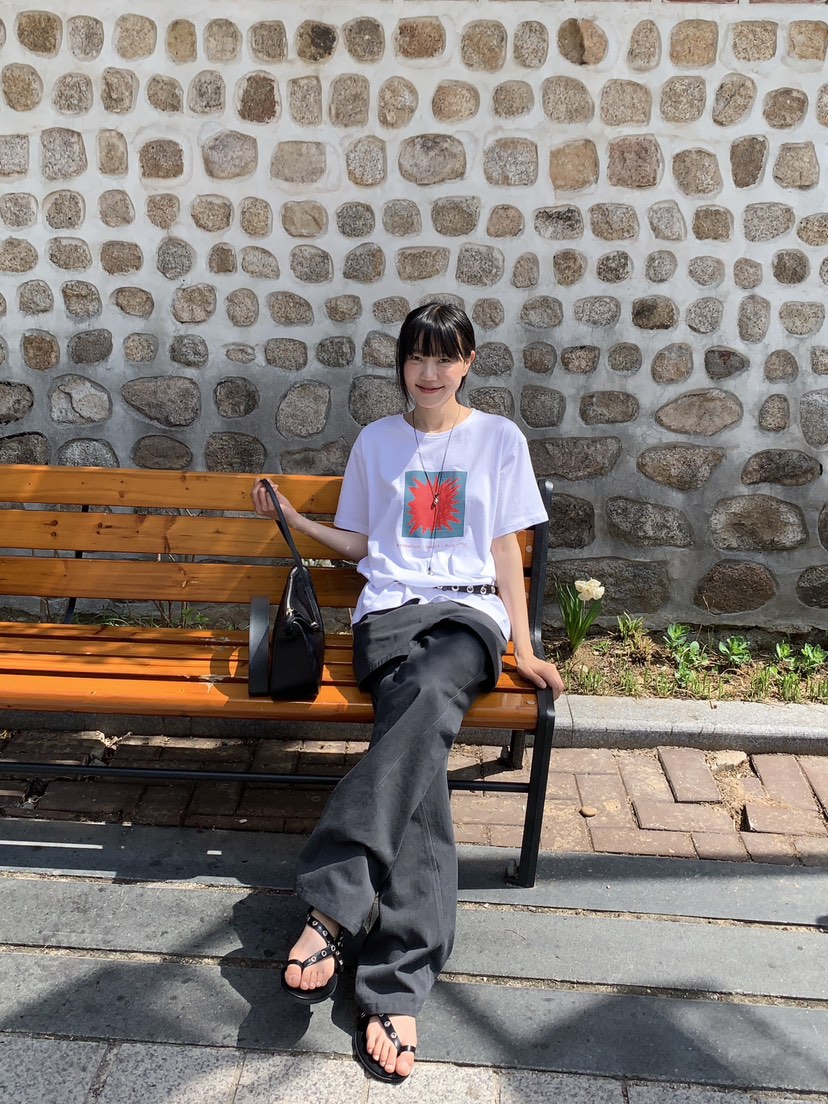 BAKING POWDER韓國直郵實拍女裝新品時尚休閑熱賣推薦T恤BAKING POWDERT恤