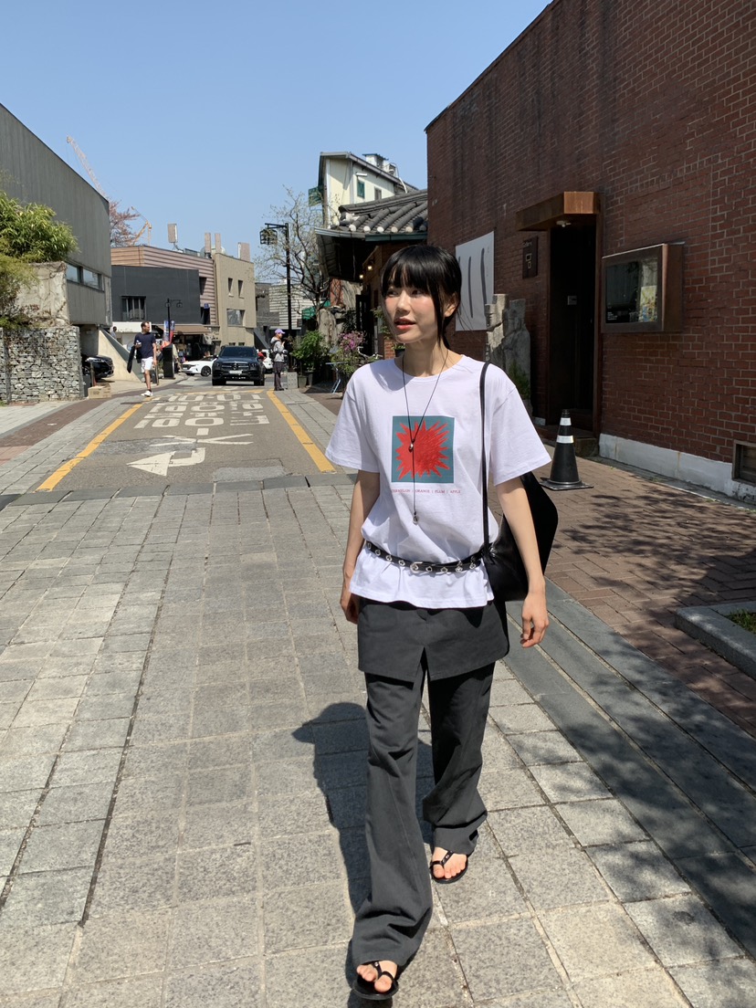 BAKING POWDER韓國直郵實拍女裝新品時尚休閑熱賣推薦T恤BAKING POWDERT恤