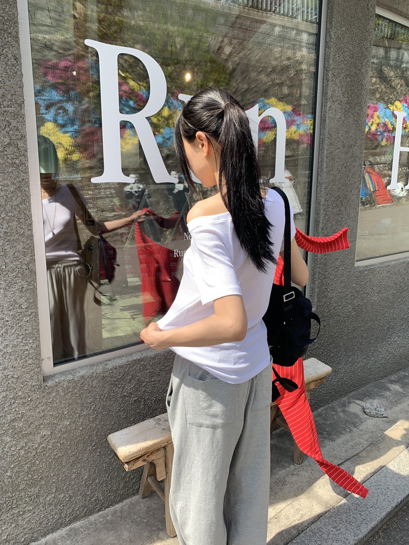 BAKING POWDER韓國東大門直郵女裝新品26春夏熱賣職業T恤BAKING POWDERT恤