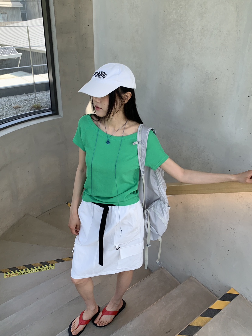 BAKING POWDER韓國東大門直郵女裝新品26春夏熱賣職業T恤BAKING POWDERT恤