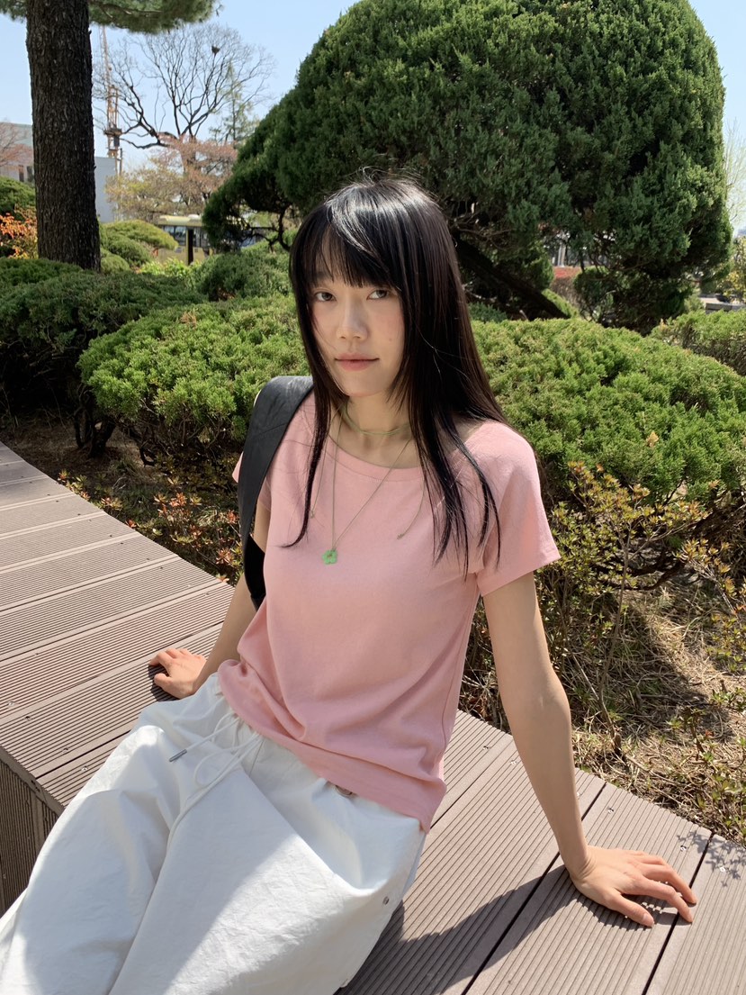 BAKING POWDER韓國東大門直郵女裝新品26春夏熱賣職業T恤BAKING POWDERT恤