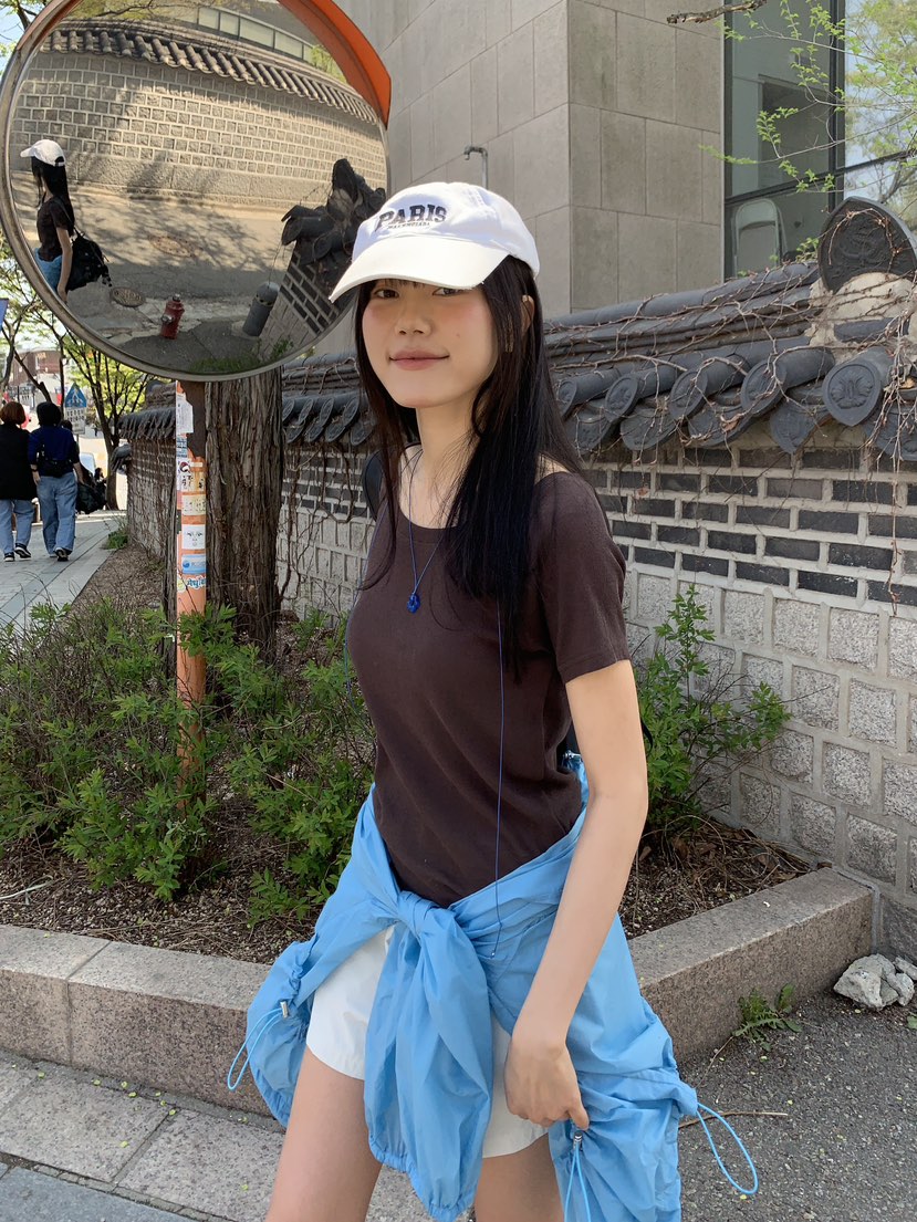 BAKING POWDER韓國東大門直郵女裝新品26春夏熱賣職業T恤BAKING POWDERT恤