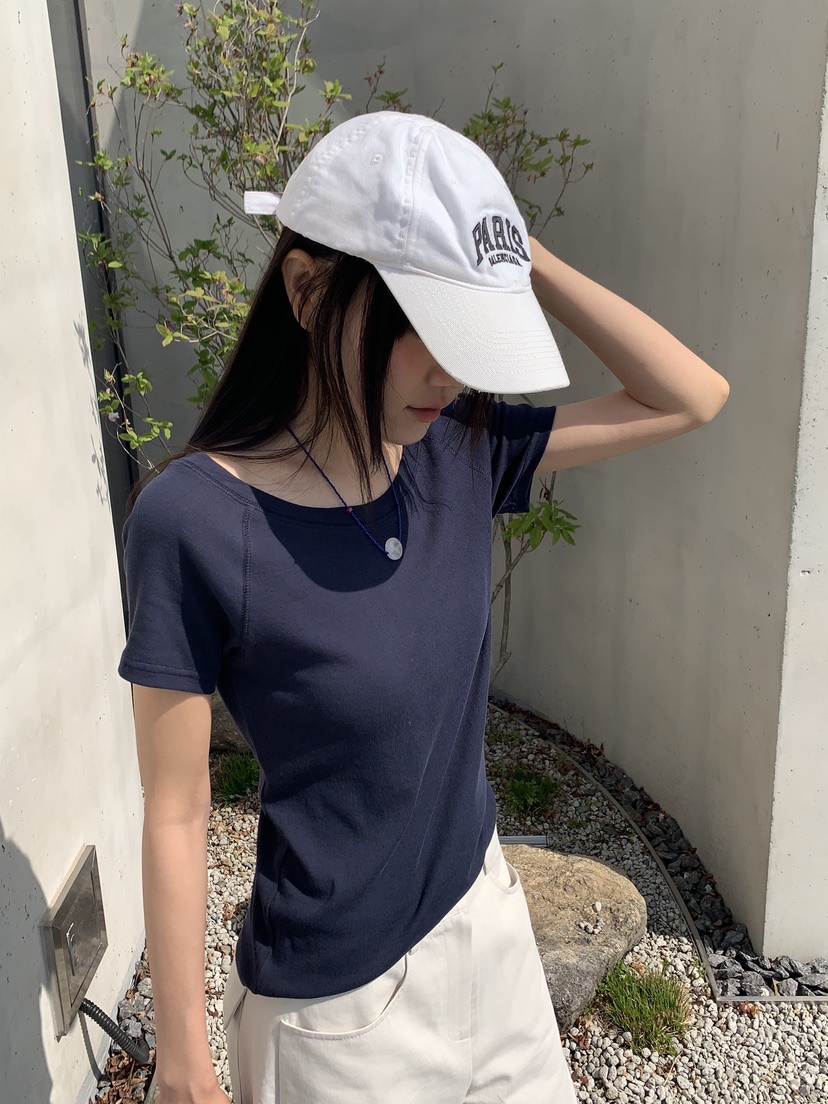 BAKING POWDER韓國東大門直郵女裝新品26春夏熱賣職業T恤BAKING POWDERT恤