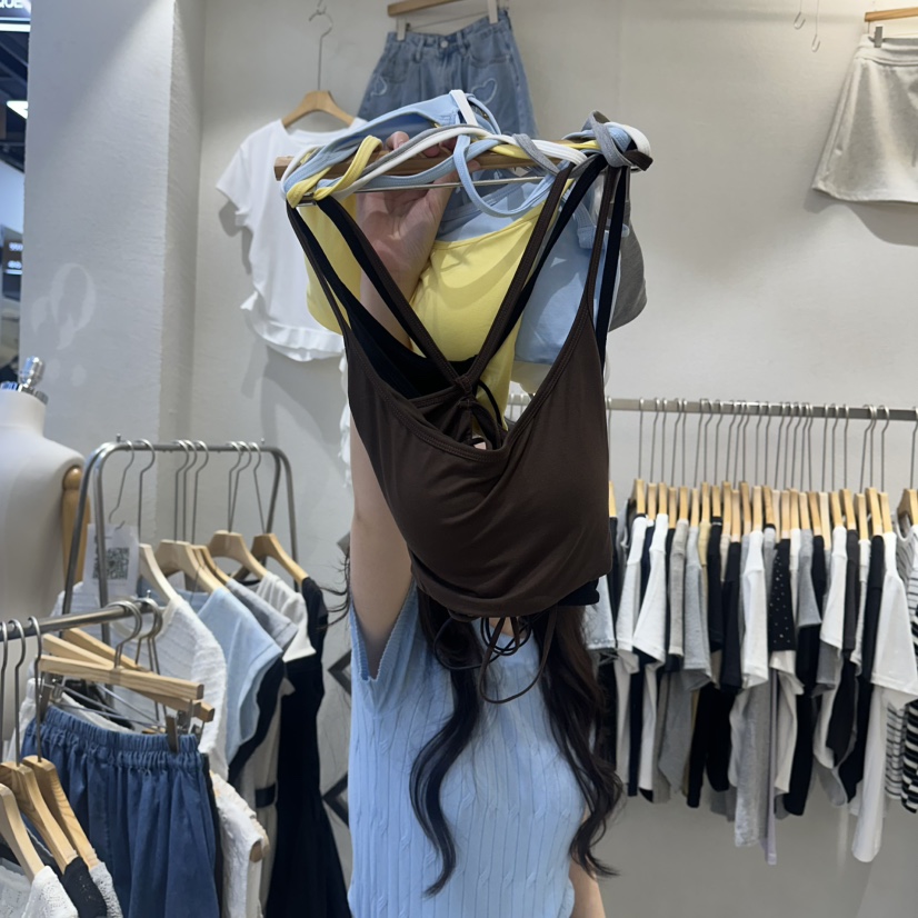 HIPTIQUE韓國東大門代購女裝新品推薦時尚休閑人氣吊帶背心HIPTIQUE吊帶/背心圖色5