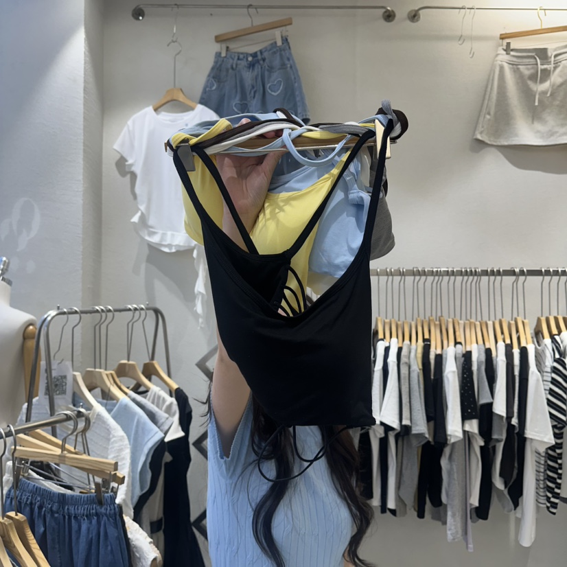 HIPTIQUE韓國東大門代購女裝新品推薦時尚休閑人氣吊帶背心HIPTIQUE吊帶/背心圖色6