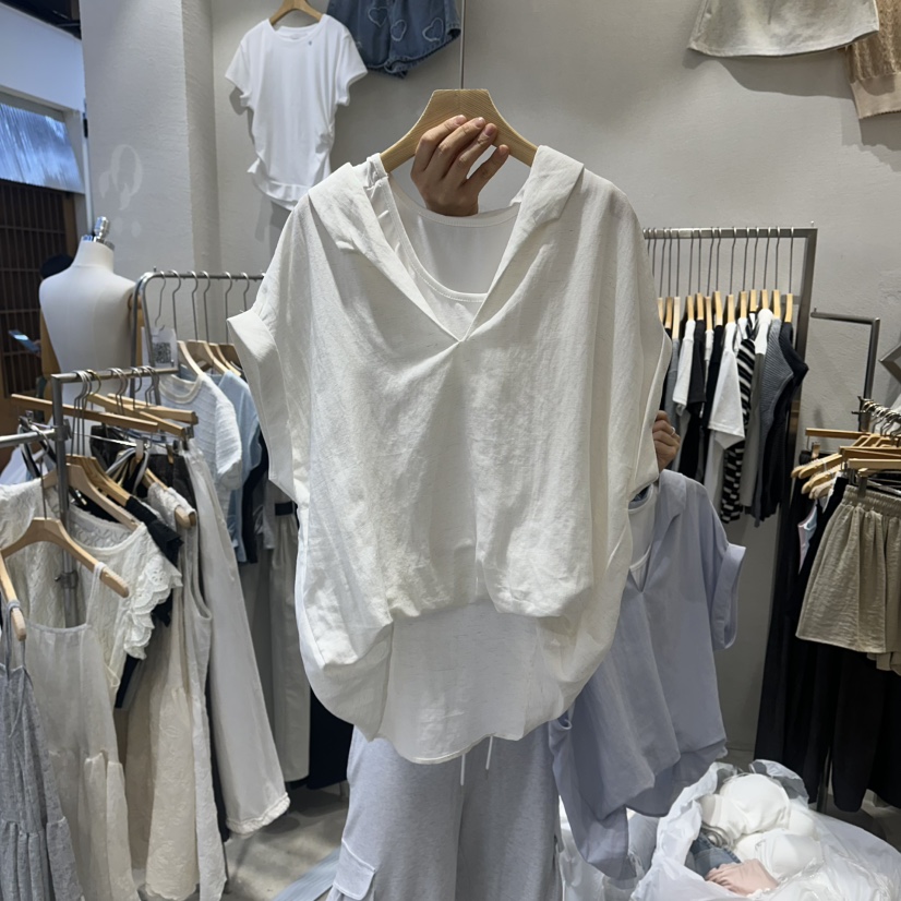 HIPTIQUE韓國東大門代購女裝新款時尚人氣襯衫蕾絲衫假兩件HIPTIQUE襯衫/蕾絲衫圖色1