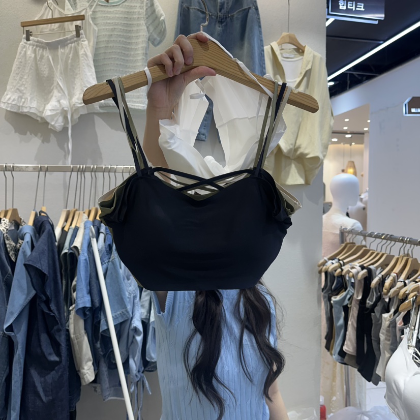 HIPTIQUE韓國東大門直郵女士新品26春夏時尚熱賣吊帶背心HIPTIQUE吊帶/背心圖色2