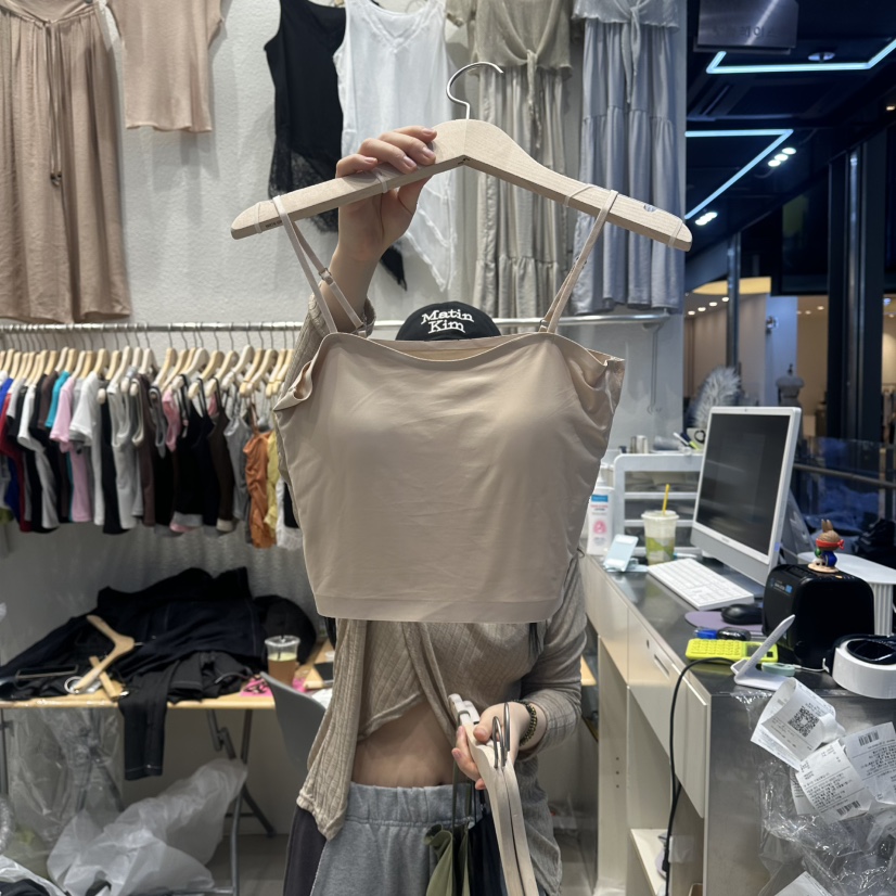 HOT PLACE/DREAM GIRIS/HOT ISSUE韓國直郵實拍女士新品時尚吊帶背心HOT PLACE/DREAM GIRIS/HOT ISSUE吊帶/背心圖色3