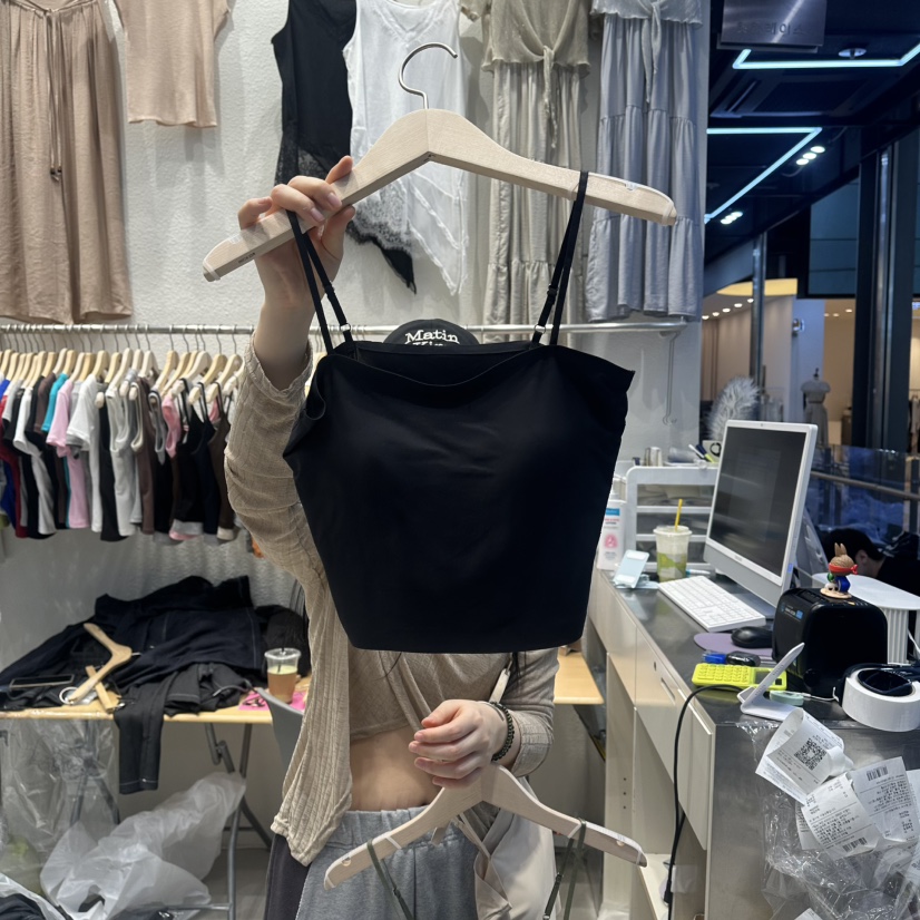 HOT PLACE/DREAM GIRIS/HOT ISSUE韓國直郵實拍女士新品時尚吊帶背心HOT PLACE/DREAM GIRIS/HOT ISSUE吊帶/背心圖色5