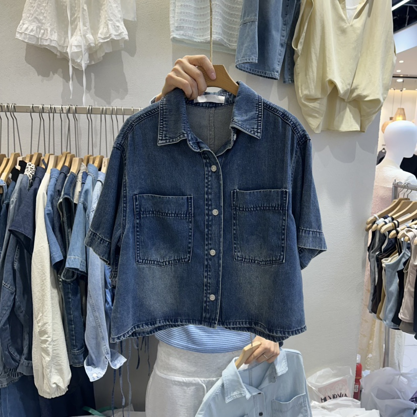 HIPTIQUE韓國直郵女士新款職業26春夏推薦休閑襯衫蕾絲衫HIPTIQUE襯衫/蕾絲衫圖色2