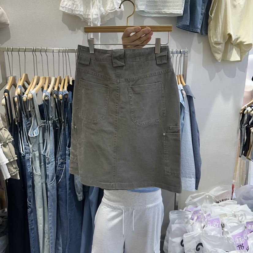 HIPTIQUE韓國東大門代購女士新款時尚人氣26春夏半身裙中短裙HIPTIQUE半身裙/中短裙