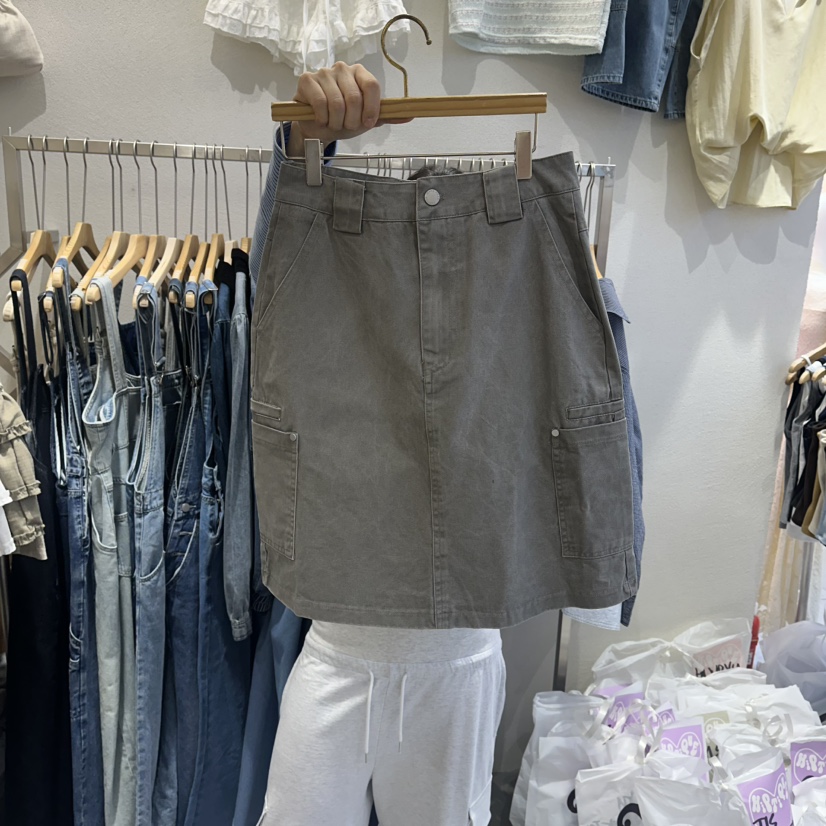 HIPTIQUE韓國東大門代購女士新款時尚人氣26春夏半身裙中短裙HIPTIQUE半身裙/中短裙圖色2