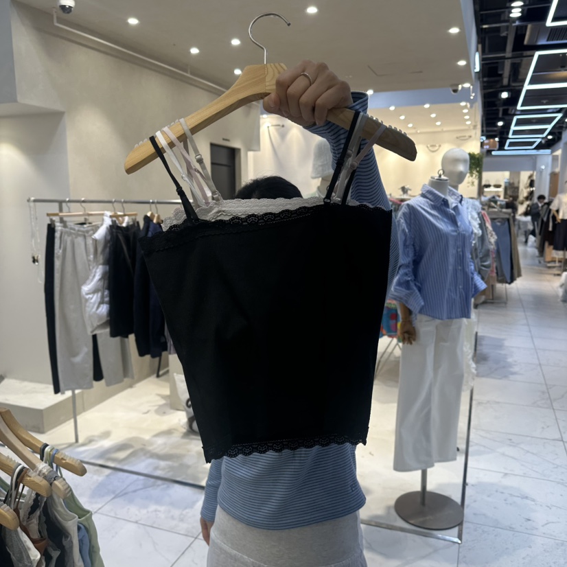 HIPTIQUE韓國直郵實拍女士新品推薦時尚熱賣26春夏吊帶背心HIPTIQUE吊帶/背心