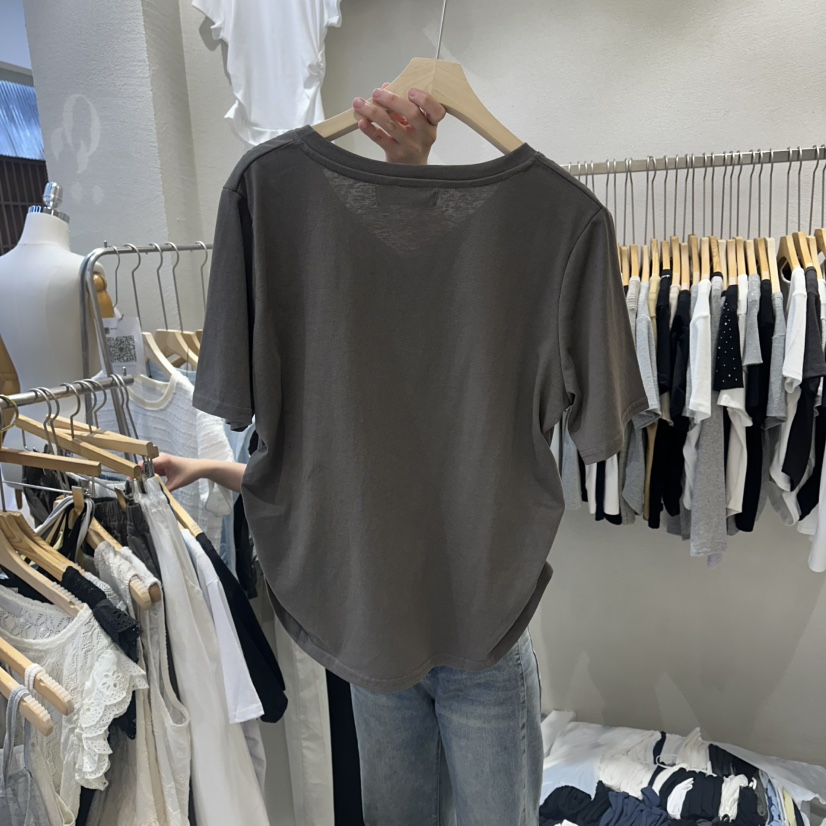 HIPTIQUE韓國直郵女士新品推薦職業人氣26春夏時尚休閑T恤HIPTIQUET恤