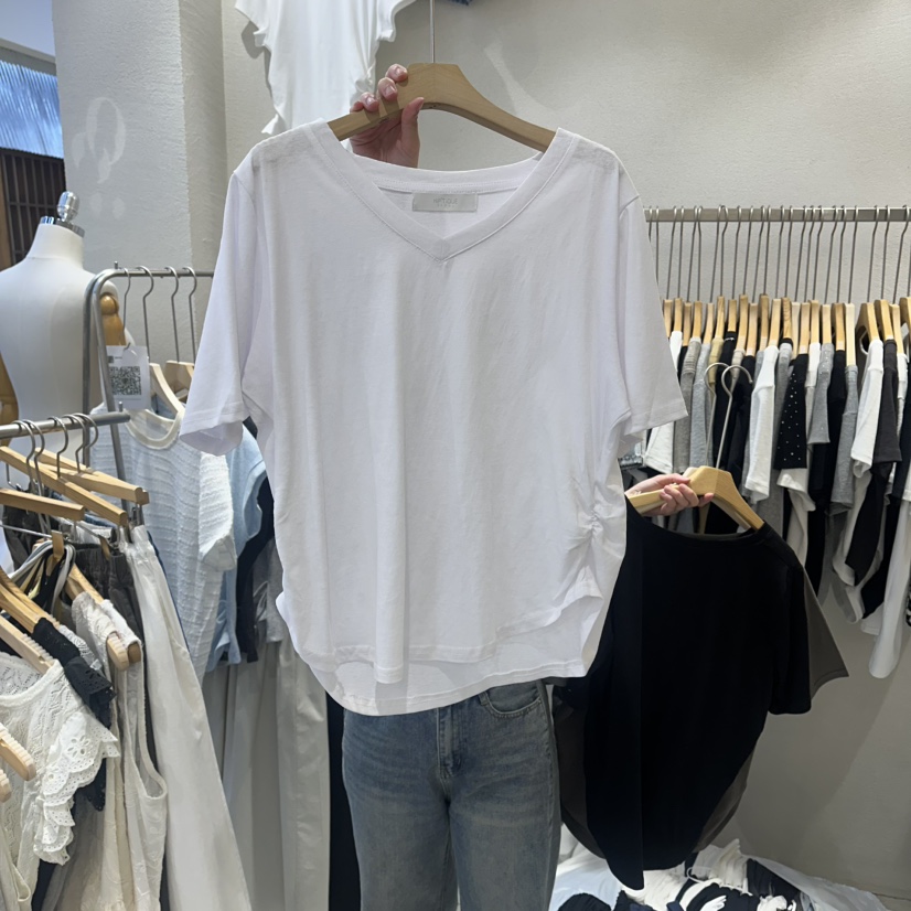 HIPTIQUE韓國直郵女士新品推薦職業人氣26春夏時尚休閑T恤HIPTIQUET恤圖色1