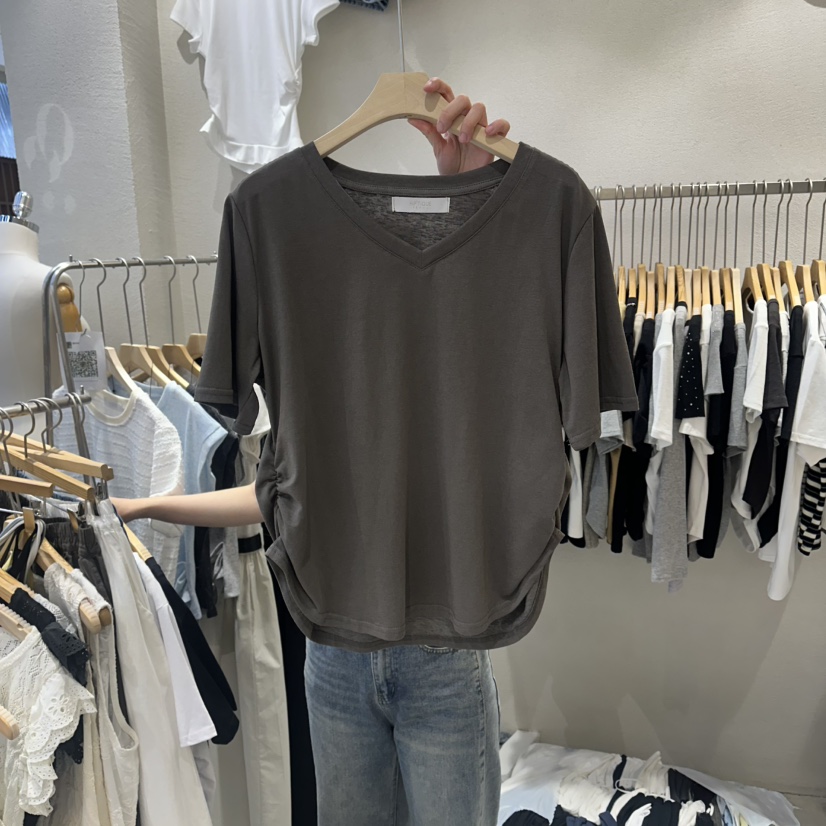 HIPTIQUE韓國直郵女士新品推薦職業人氣26春夏時尚休閑T恤HIPTIQUET恤圖色3