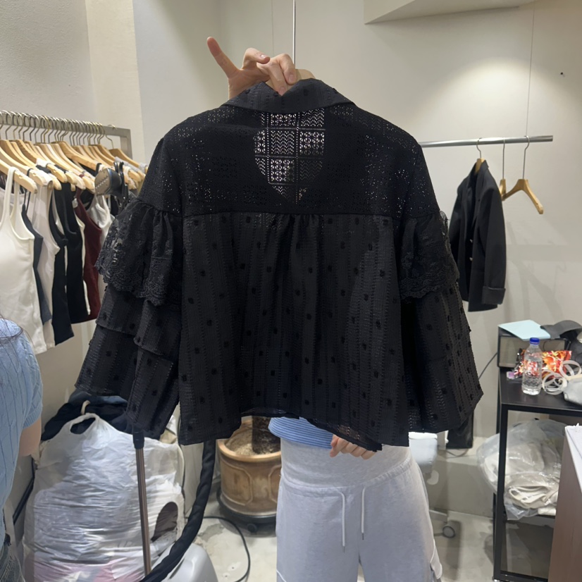 HIPTIQUE韓國直郵實拍女士新款人氣推薦時尚26春夏襯衫蕾絲衫HIPTIQUE襯衫/蕾絲衫