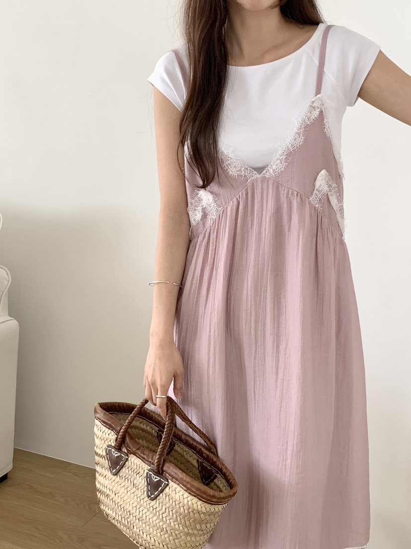 RE:OPENING韓國直郵女士新款休閑人氣時尚職業26春夏連衣裙RE:OPENING連衣裙