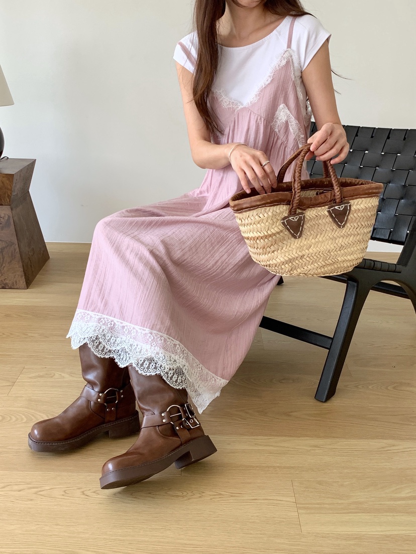 RE:OPENING韓國直郵女士新款休閑人氣時尚職業26春夏連衣裙RE:OPENING連衣裙