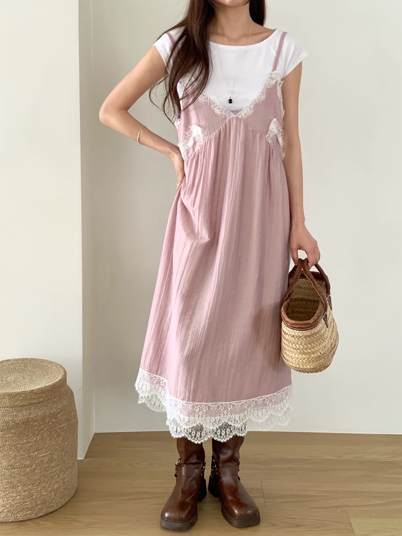 RE:OPENING韓國直郵女士新款休閑人氣時尚職業26春夏連衣裙RE:OPENING連衣裙